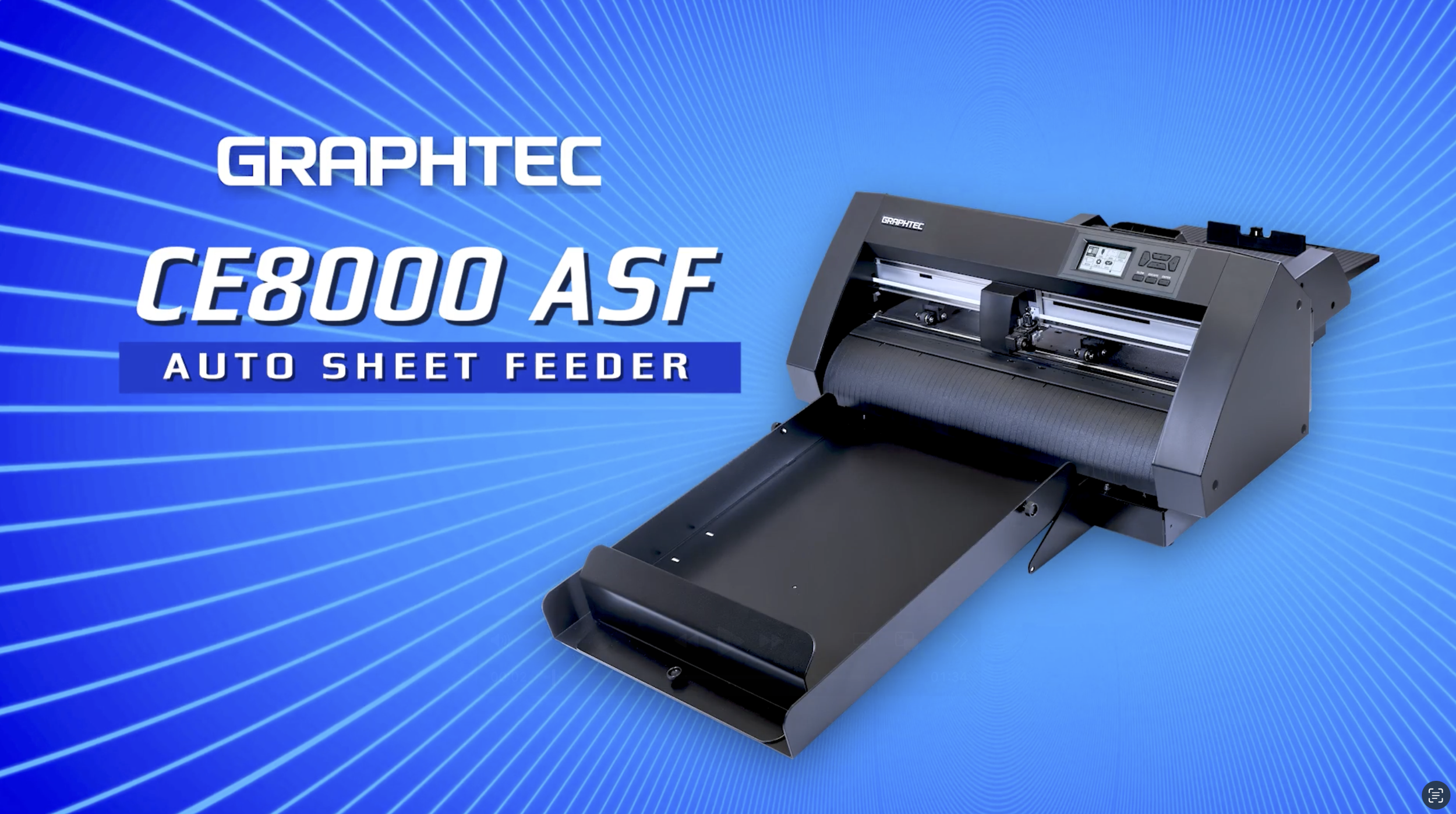 CE8000-ASF Automatic Sheet Feed Cutter Unit | Graphtec America, Inc